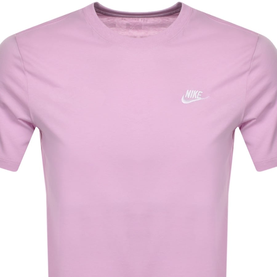 Alternative Image for ProductNike Crew Neck Club T Shirt Pink2